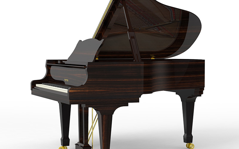 Etoile Collection - KA180T Straight Lined Ebony